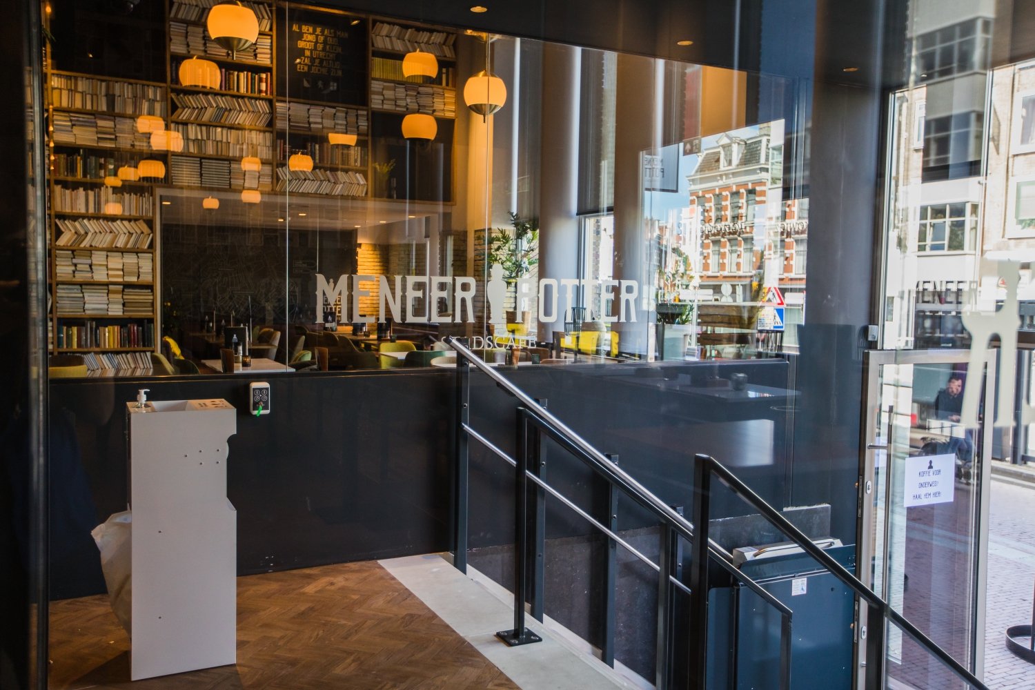 Stadscafé Meneer Potter in Utrecht — interieurontwerp door Vineyard Design