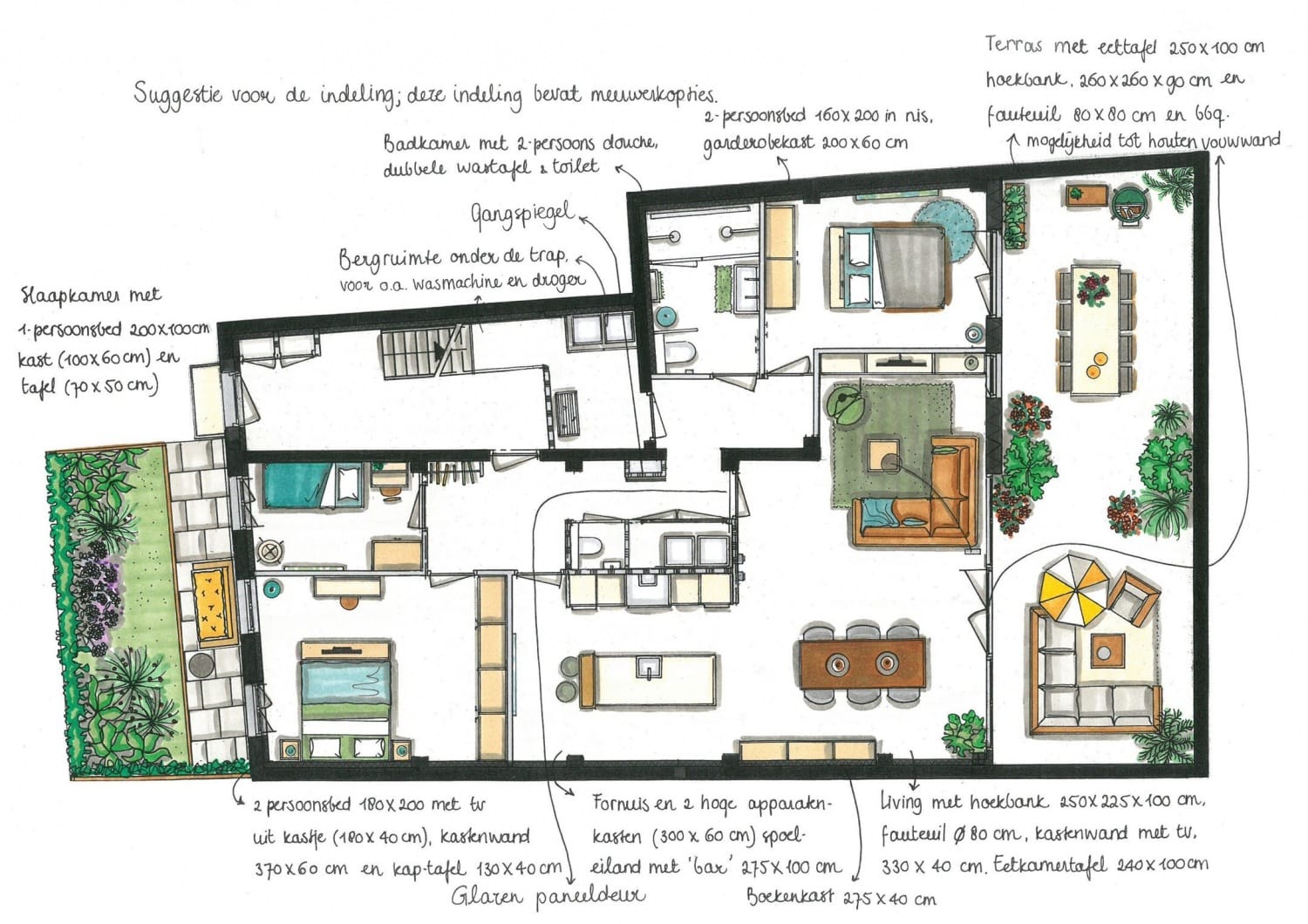 Tekenopdracht verkoopbrochure, Scheveningen — beeld 3 van 6