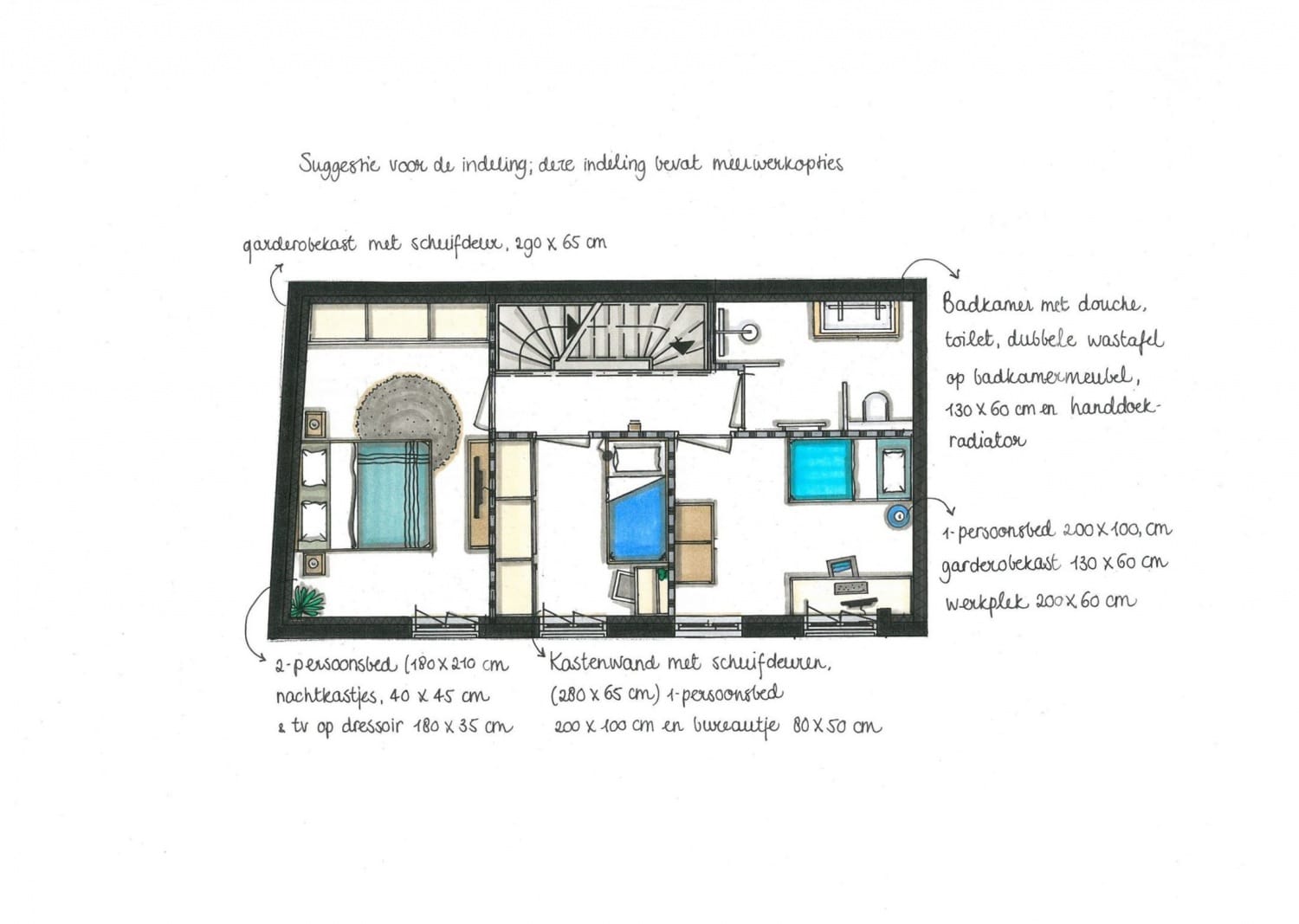 Tekenopdracht verkoopbrochure, Scheveningen — beeld 6 van 6