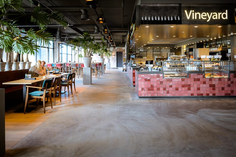 Vineyard food & drinks in Utrecht — interieurontwerp door Vineyard Design